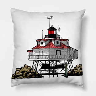 Thomas Point Lighthouse Pillow