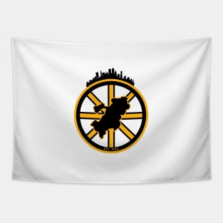 Boston Bruins Art Tapestry