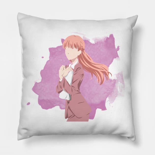 Minimalist Wotakoi (Narumi) Pillow by DanMcG2018