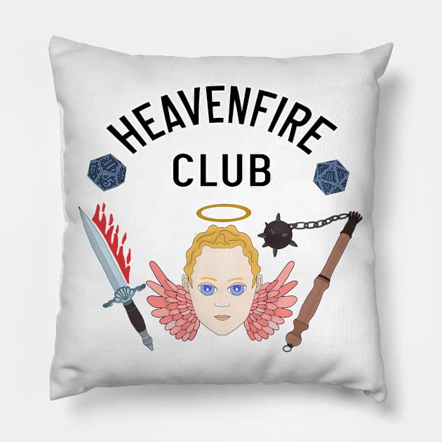 Heavenfire Club Pillow by DiegoCarvalho