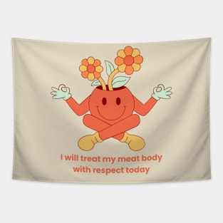 Self respect. Smile garden Tapestry