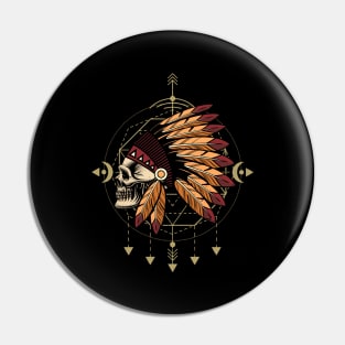 Native American Indian Heritage Pin