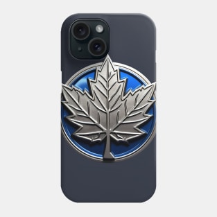 Cool Maple Leaf Badge Phone Case