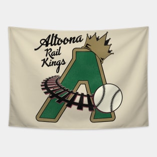 Defunct Altoona Rail Kings Baseball Team Tapestry