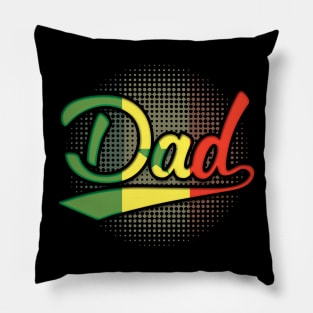 Senegalese Dad - Gift for Senegalese From Senegal Pillow