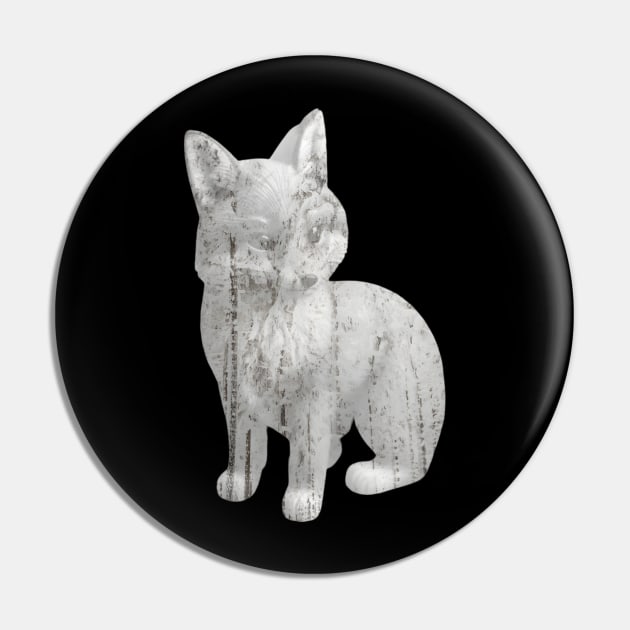 Arctic fox Pin by Geomhectic