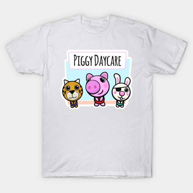 Piggy Daycare Roblox Piggy Daycare T Shirt Teepublic - bunny girl roblox shirt