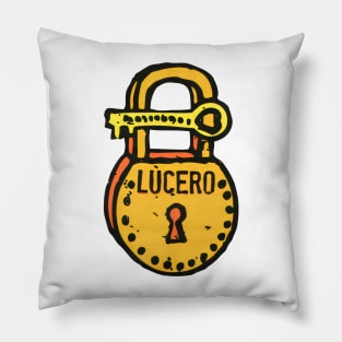 Lock Logo Lucero Band Pillow