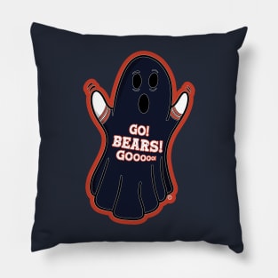 Ghost Chicago Bears Pillow