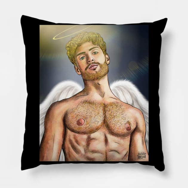 Angel Pillow by JasonLloyd