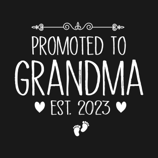 Promoted to Grandma Est 2023 T-Shirt