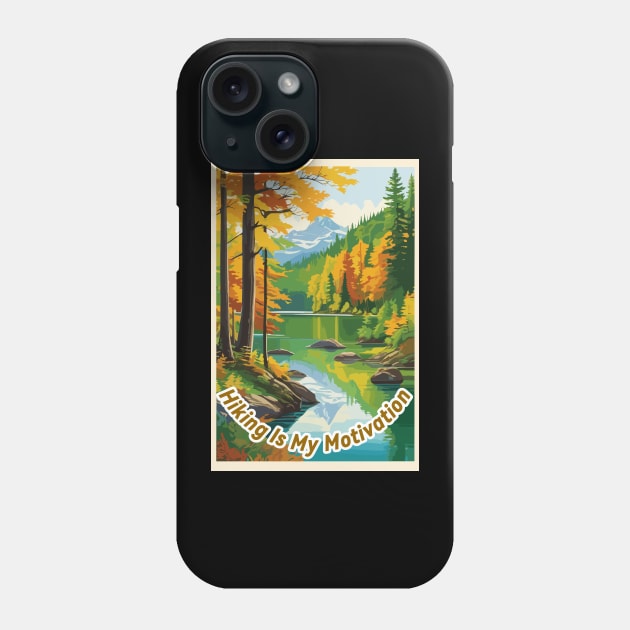 Hiking Phone Case by Popez Biz