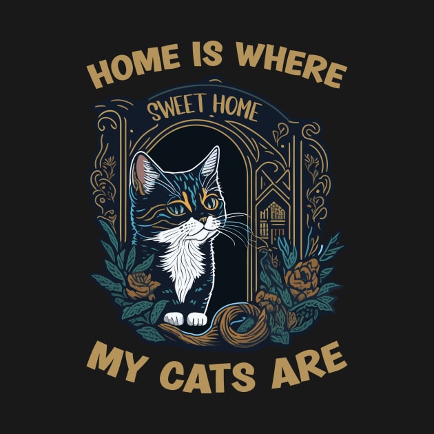 Home Is Where My Cats Are by ARTGUMY