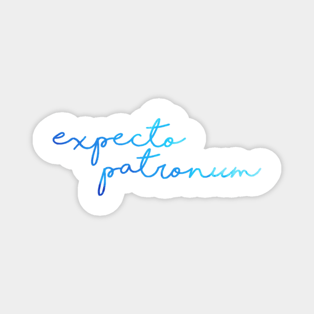 Blue Expecto Patronum Magnet by annmariestowe