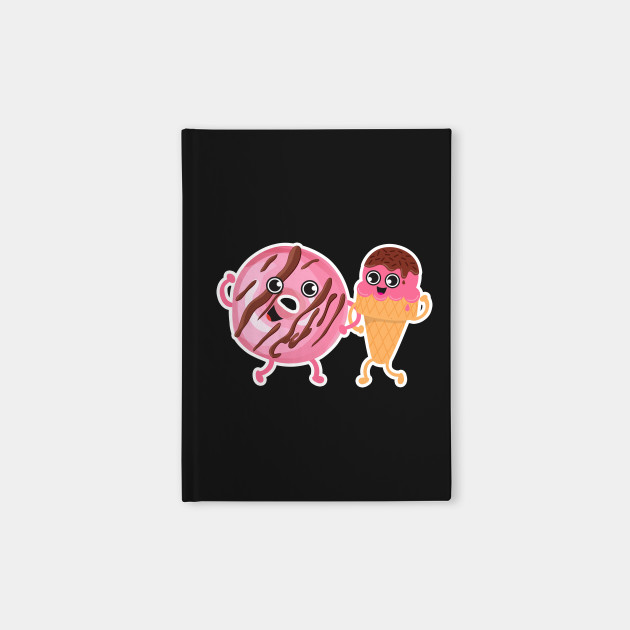 Strawberry Donut + Ice Cream