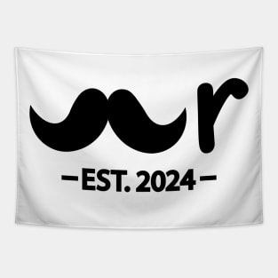 Mr EST. 2024 creative typography design Tapestry