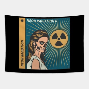 Neon Radiation II Tapestry