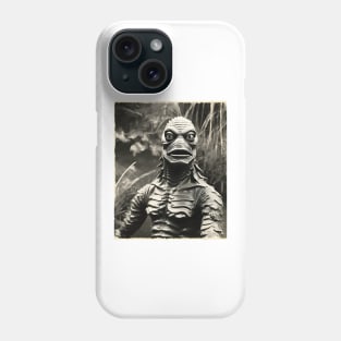 Creature from the black lagoon Phone Case