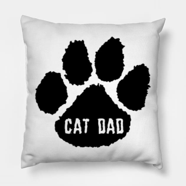 Cat Dad, Mug, Mask, Notebook,Sticker Pillow by DeniseMorgan