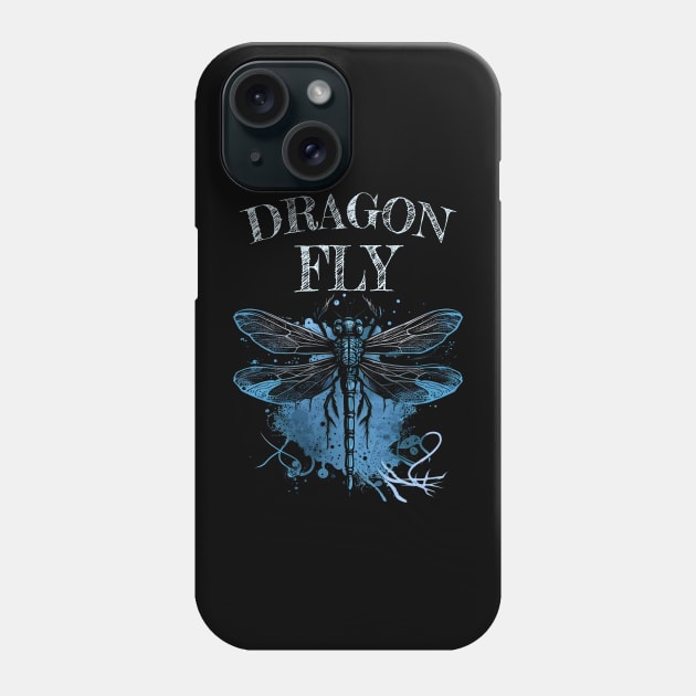 Dragonfly Phone Case by piksimp