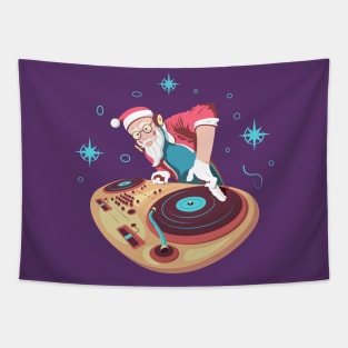 Dj Santa Tapestry