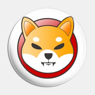 Shiba Inu Coin Logo Pin