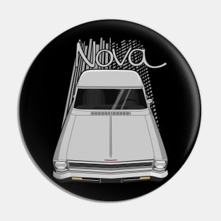 Chevrolet Nova 1966 - 1967 - silver Pin