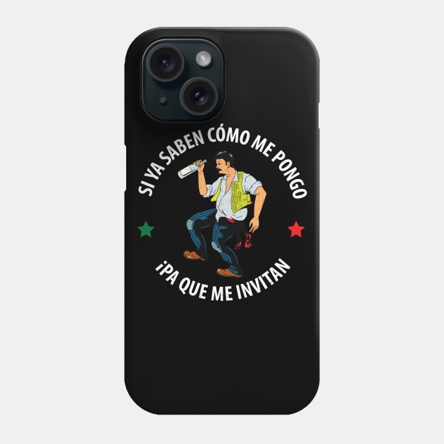 El Borracho Phone Case by diardo