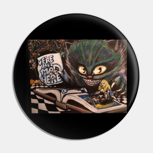 Cheshire Pin by Lawless Illusions 