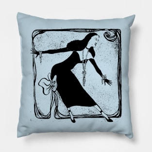 Stage lady Pillow