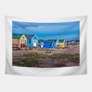 Hengistbury Head Beach Huts Bournemouth Dorset Tapestry