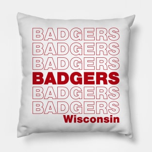 Badgers Pillow