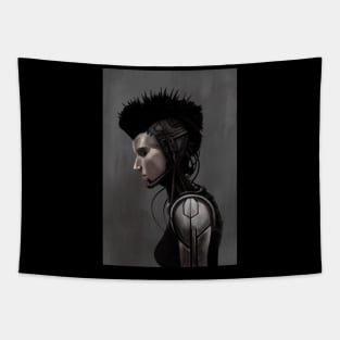 cyber punk Tapestry