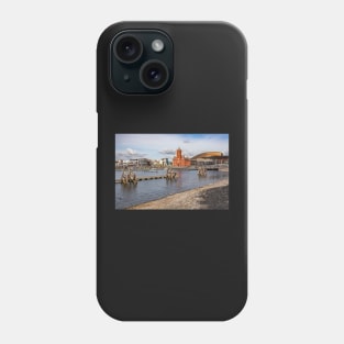 Mermaid Quay, Cardiff Bay, Wales Phone Case