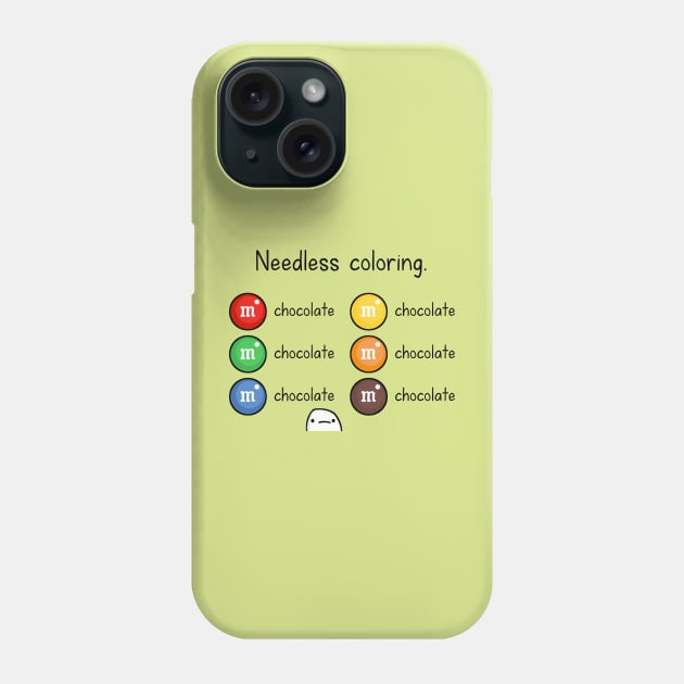 Monotonous flavor Phone Case by hungryfatcat