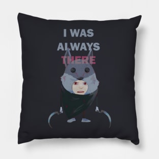 puss in boot egg wolf death Pillow