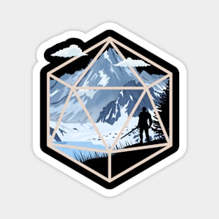 D20 Fantasy Worlds Magnet