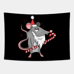 christmas rat Tapestry