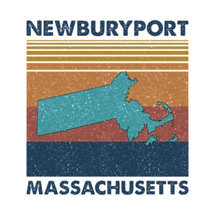 Newburyport Massachusetts Retro Vintage Clothing Men Women Custom T-Shirts Unique Graphic T-Shirt