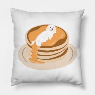 Pancake Maltipoo Pillow