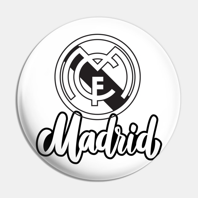 Real Madrid FC Classic Pin by OverNinthCloud