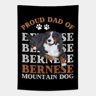 Proud dad of Bernese Mountain Dog Life is better with my dogs Dogs I love all the dogs Tapestry