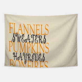 FALL PUMPKIN SHIRT Tapestry