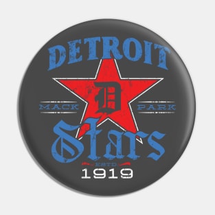 Detroit Stars Pin