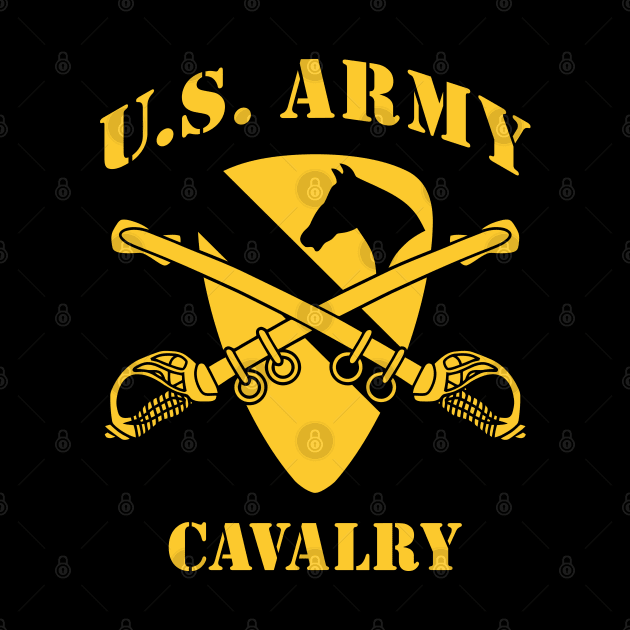 Mod.4 US Cavalry Army Branch Crossed Sabers by parashop