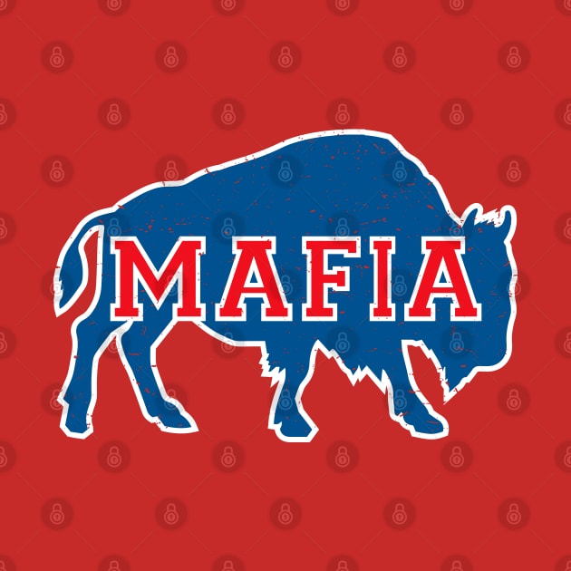 Bills Mafia IV - Vintage Retro Football Fan by lemonpepper