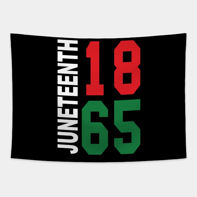 Juneteenth Black History Pride African American Freedom Tapestry by ZimBom Designer