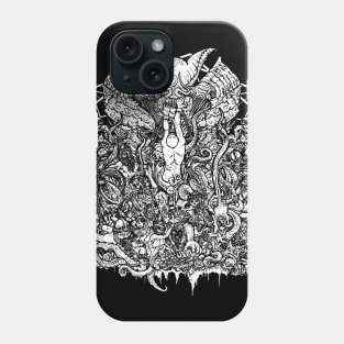 Pagan Occult Cthulu Horror Hellscape Phone Case