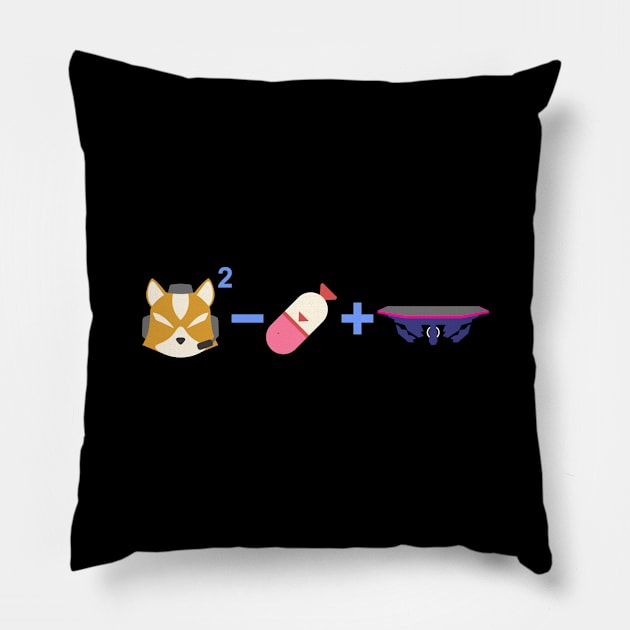 No Items Fox Only Pillow by unclecrunch