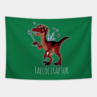 Velociraptor fairy Tapestry